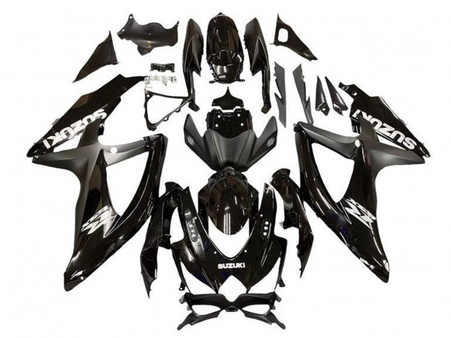 2008-2010 Suzuki GSXR 600 / GSXR 750 Motorcycle Fairing - Glossy Black Matte Black Canada Websites
