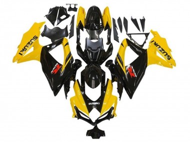 2008-2010 Suzuki GSXR 600 / GSXR 750 Motorcycle Fairings - Yellow Glossy Black Red Canada Websites