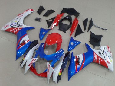 2011-2024 Suzuki GSXR 600 / GSXR 750 Motorcycle Fairings - Blue Red White Canada Websites