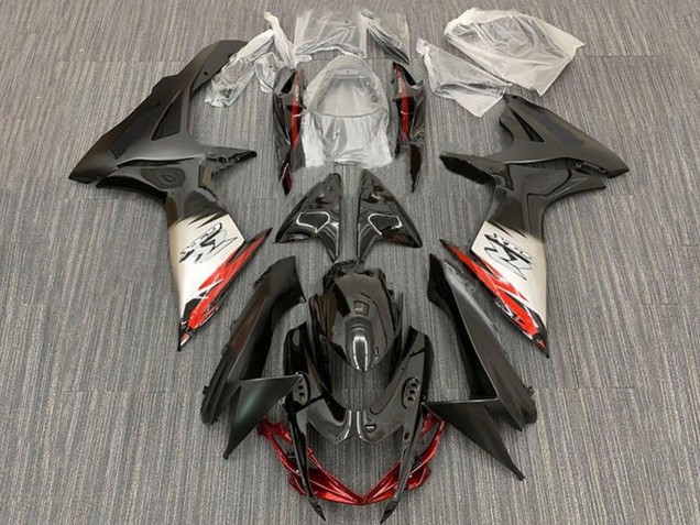 2011-2024 Suzuki GSXR 600 / GSXR 750 Motorcycle Fairings - Black Silver Red Matte Black Canada Websites