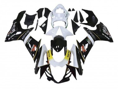 2011-2024 Suzuki GSXR 600 / GSXR 750 Motorcycle Fairings - White Yellow Black Alstare Dark Dog Canada Websites