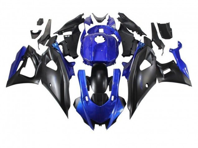 2021-2024 Yamaha YZF R7 Motorcycle Fairings - Blue Matte Black Canada Websites