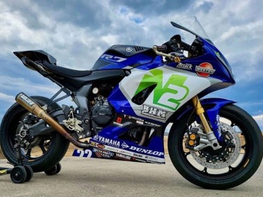 2021-2024 Yamaha YZF R7 Motorcycle Fairings - Blue N2 Canada Websites