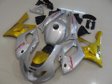 1996-2007 Yamaha YZF600R Thundercat Motorcycle Fairings - Silver Gold Canada Websites