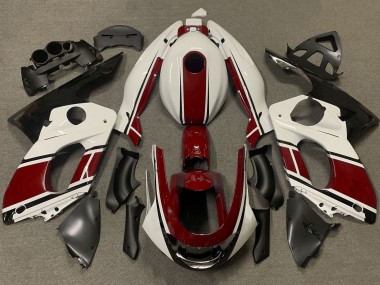 1996-2007 Yamaha YZF600R Thundercat Motorcycle Fairings - White Dark Red Canada Websites