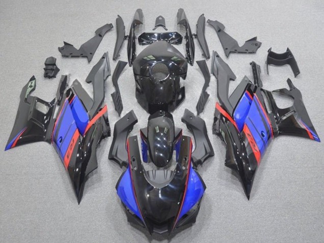 2019-2021 Yamaha YZF R3/R25 Motorcycle Fairings - Blue Red Glossy Black Canada Websites