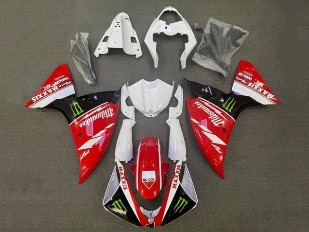 2009-2011 Yamaha YZF 1000 R1 Motorcycle Fairings - White Red Black Green Monster Milwaukee Canada Websites