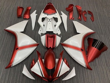 2012-2014 Yamaha YZF 1000 R1 Motorcycle Fairings - White Orange Canada Websites