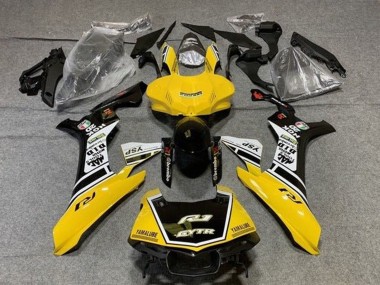 2015-2019 Yamaha YZF 1000 R1 Motorcycle Fairings - Yellow White Black GYTR Canada Websites