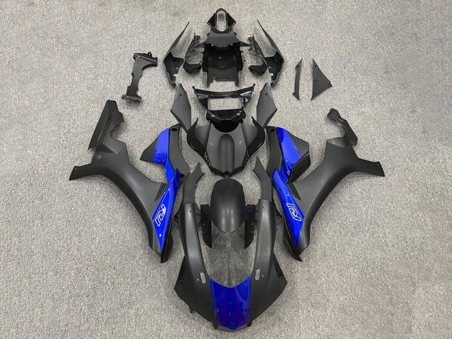 2015-2019 Yamaha YZF 1000 R1 Motorcycle Fairings - Matte Black Blue Canada Websites