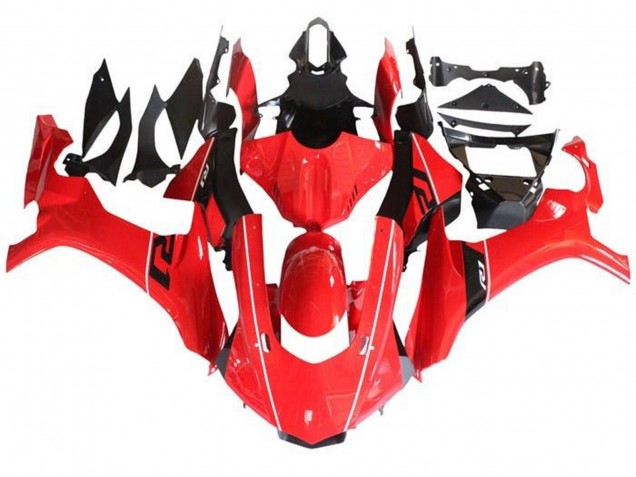 2015-2019 Yamaha YZF 1000 R1 Motorcycle Fairings - Red Black White Stripe Canada Websites