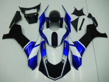 2015-2019 Yamaha YZF 1000 R1 Motorcycle Fairings - Blue White Black Canada Websites