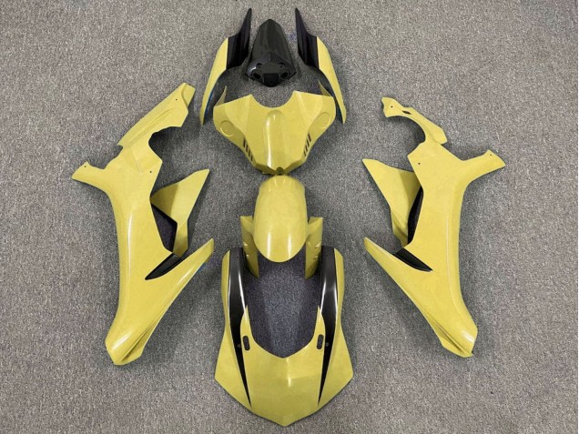 2015-2019 Yamaha YZF 1000 R1 Motorcycle Fairings - Yellow Glossy Black Canada Websites