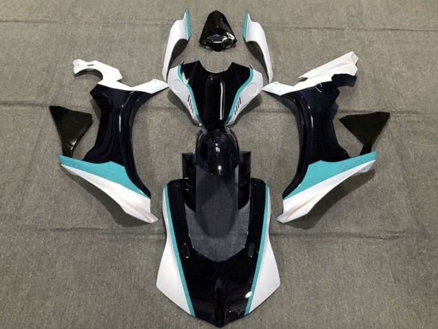 2015-2019 Yamaha YZF 1000 R1 Motorcycle Fairings - Black White Teal Blue Canada Websites