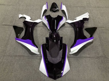 2015-2019 Yamaha YZF 1000 R1 Motorcycle Fairings - White Glossy Black Purple Canada Websites