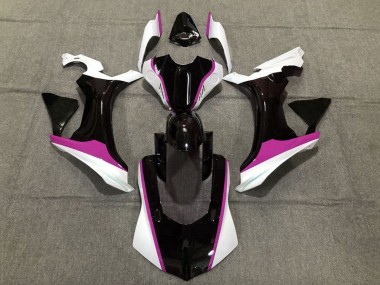 2015-2019 Yamaha YZF 1000 R1 Motorcycle Fairings - White Glossy Black Pink Canada Websites