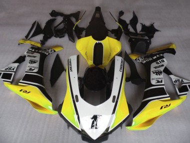 2015-2019 Yamaha YZF 1000 R1 Motorcycle Fairings - Yellow White Black Canada Websites