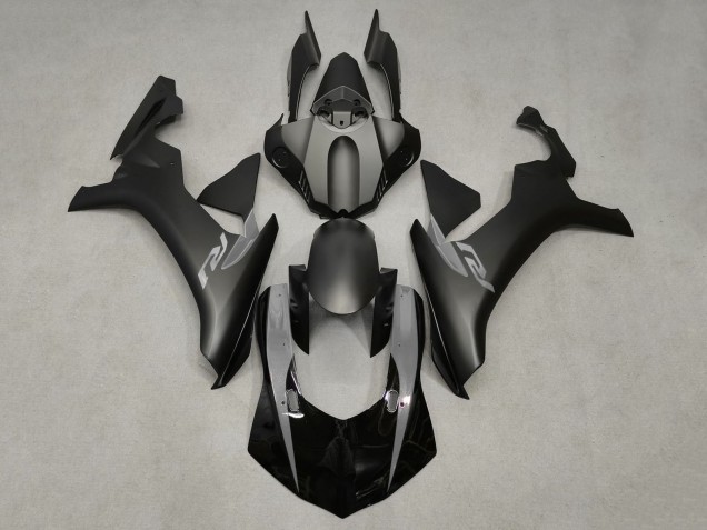 2015-2019 Yamaha YZF 1000 R1 Motorcycle Fairings - Matte Black Glossy Black Canada Websites