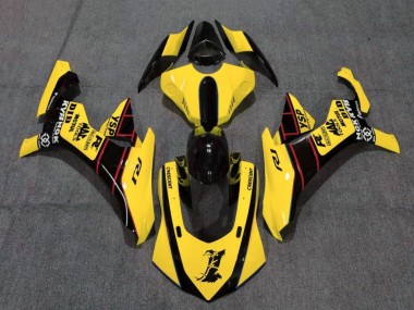 2015-2019 Yamaha YZF 1000 R1 Motorcycle Fairings - Yellow Red Black Canada Websites