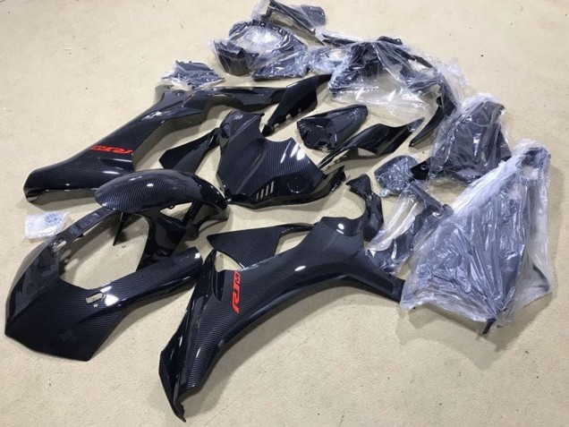 2015-2019 Yamaha YZF 1000 R1 Motorcycle Fairings - Faux Carbon Fiber Red Decal Canada Websites
