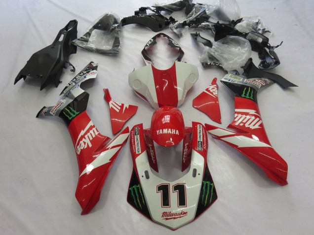 2015-2019 Yamaha YZF 1000 R1 Motorcycle Fairings - White Red Black Green Monster Milwaukee 11 Canada Websites