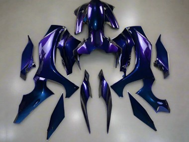 2020-2025 Yamaha YZF 1000 R1 Motorcycle Fairings - Blue Purple Chameleon Canada Websites