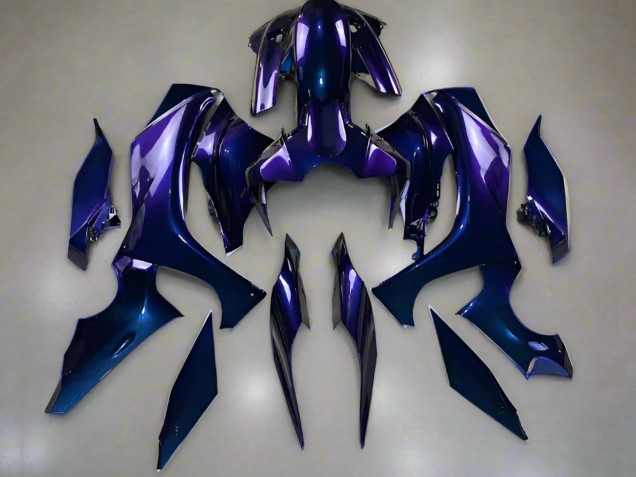 2020-2025 Yamaha YZF 1000 R1 Motorcycle Fairings - Blue Purple Chameleon Canada Websites