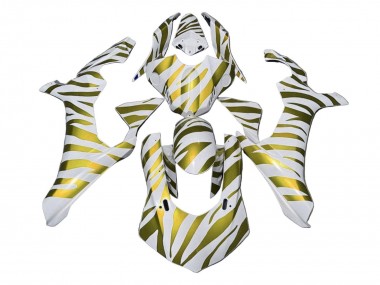 2020-2025 Yamaha YZF 1000 R1 Motorcycle Fairings - White Gold Zebra Canada Websites