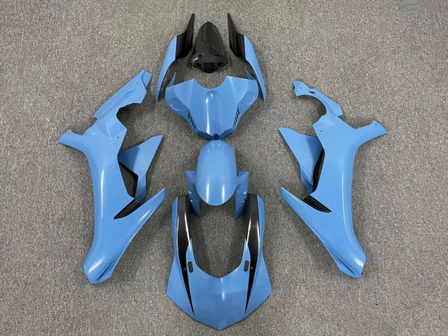 2020-2025 Yamaha YZF 1000 R1 Motorcycle Fairings - Light Blue Glossy Black Canada Websites