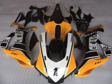 2020-2025 Yamaha YZF 1000 R1 Motorcycle Fairings - Orange White Black Canada Websites
