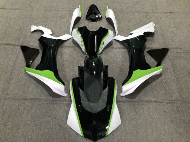 2020-2025 Yamaha YZF 1000 R1 Motorcycle Fairings - White Green Glossy Black Canada Websites