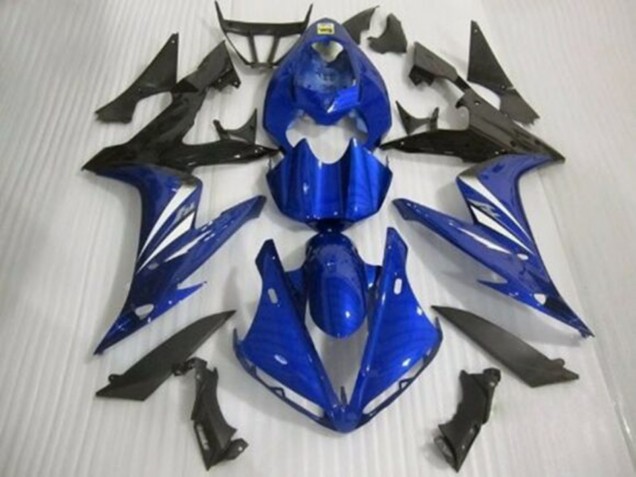 2004-2006 Yamaha YZF 1000 R1 Motorcycle Fairing - Blue White Glossy Black Canada Websites