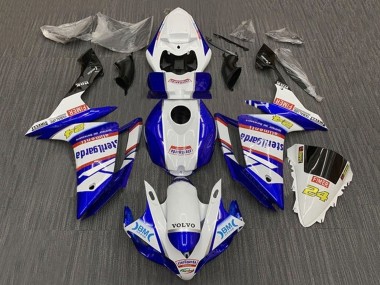 2007-2008 Yamaha YZF 1000 R1 Motorcycle Fairings - White Blue Red Volvo Fimer Sterilgarda Canada Websites