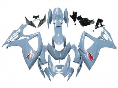 2006-2007 Suzuki GSXR 600 / GSXR 750 Motorcycle Fairings - Blue Grey White Red Canada Websites