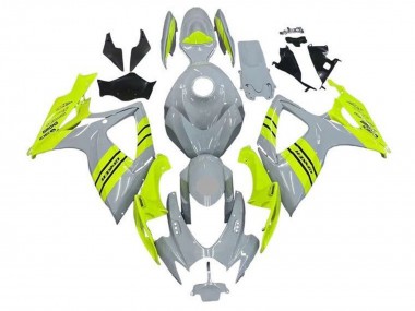 2006-2007 Suzuki GSXR 600 / GSXR 750 Motorcycle Fairings - Grey Neon Yellow Canada Websites