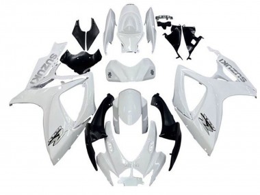 2006-2007 Suzuki GSXR 600 / GSXR 750 Motorcycle Fairings - White Black Canada Websites
