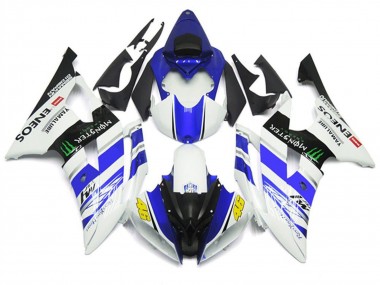 2008-2016 Yamaha YZF R6 Motorcycle Fairings - White Blue Glossy Black Green Monster ENEOS 46 Canada Websites