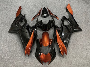 2017-2023 Yamaha YZF R6 Motorcycle Fairings - Orange Glossy Black Canada Websites