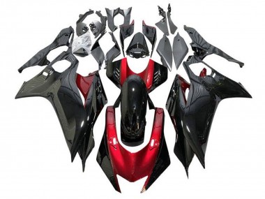 2017-2023 Yamaha YZF R6 Motorcycle Fairings - Red Glossy Black Canada Websites