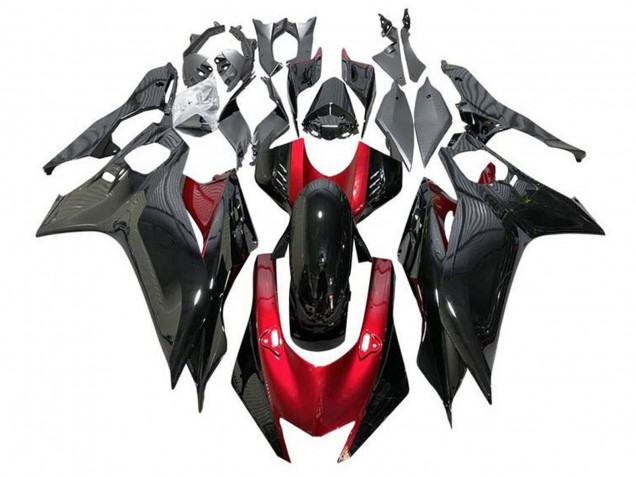 2017-2023 Yamaha YZF R6 Motorcycle Fairings - Red Glossy Black Canada Websites