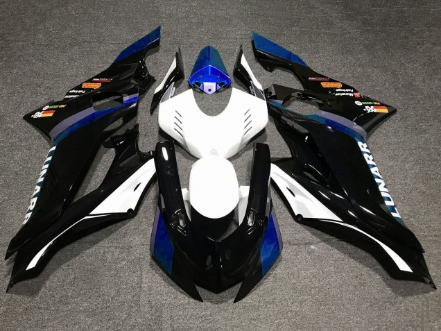2017-2023 Yamaha YZF R6 Motorcycle Fairings - White Blue Glossy Black Canada Websites