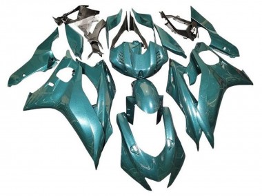 2017-2023 Yamaha YZF R6 Motorcycle Fairings - Metallic Teal Green Canada Websites