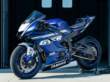 2017-2023 Yamaha YZF R6 Motorcycle Fairings - Blue Silver GYTR Canada Websites