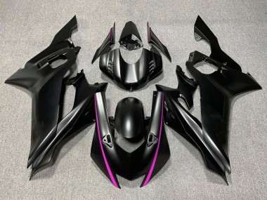 2017-2023 Yamaha YZF R6 Motorcycle Fairings - Matte Black Pink Canada Websites
