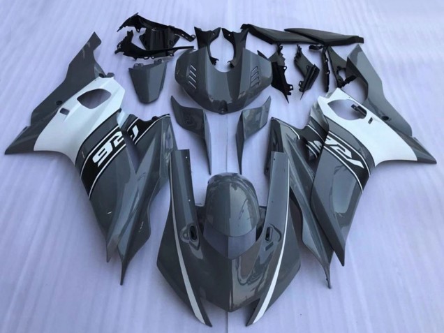 2017-2023 Yamaha YZF R6 Motorcycle Fairings - Dark Nardo Grey White Black Canada Websites