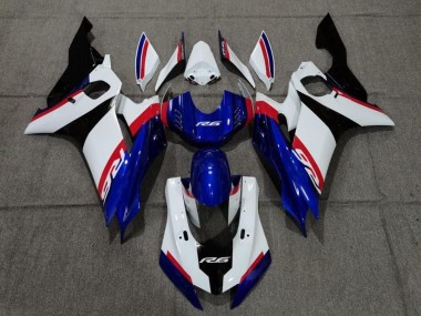 2017-2023 Yamaha YZF R6 Motorcycle Fairing - White Red Blue Black Canada Websites