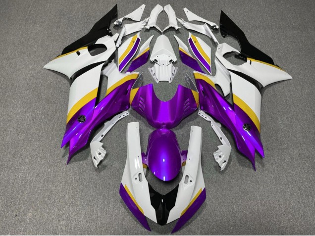 2017-2023 Yamaha YZF R6 Motorcycle Fairings - White Blue Purple Black Canada Websites