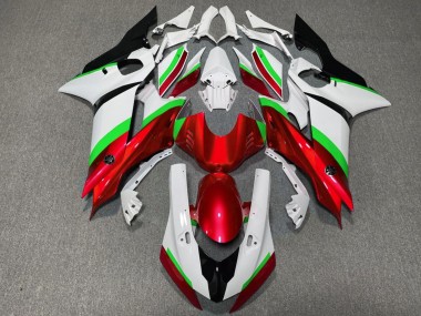 2017-2023 Yamaha YZF R6 Motorcycle Fairings - White Neon Green Red Black Canada Websites