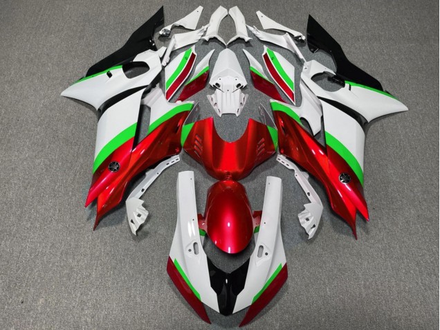 2017-2023 Yamaha YZF R6 Motorcycle Fairings - White Neon Green Red Black Canada Websites
