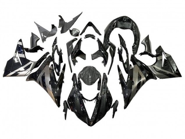 2013-2016 Triumph Daytona 675 Triple Motorcycle Fairings - Silver Glossy Black Canada Websites